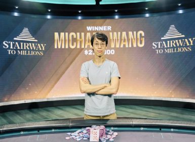 Победитель пятого турнира Stairway To Millions Майкл Ван